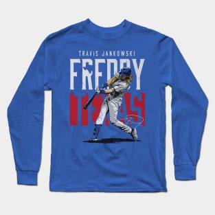 Travis Jankowski Texas Freddy Texas Long Sleeve T-Shirt